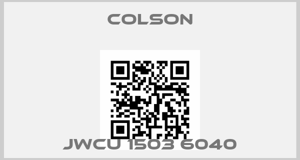 Colson-JWCU 1503 6040price