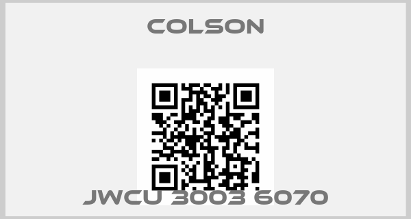 Colson-JWCU 3003 6070price