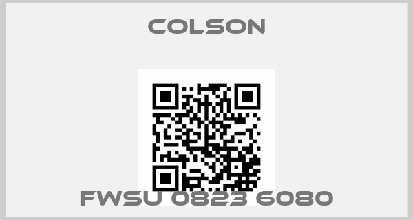 Colson-FWSU 0823 6080price