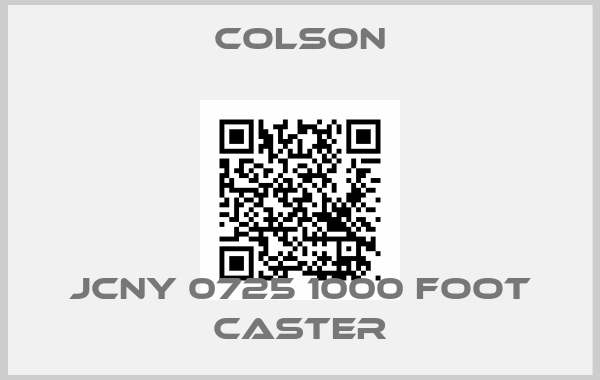 Colson-JCNY 0725 1000 FOOT CASTERprice