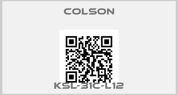 Colson-KSL-31C-L12price