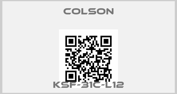 Colson-KSF-31C-L12price