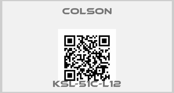 Colson-KSL-51C-L12price