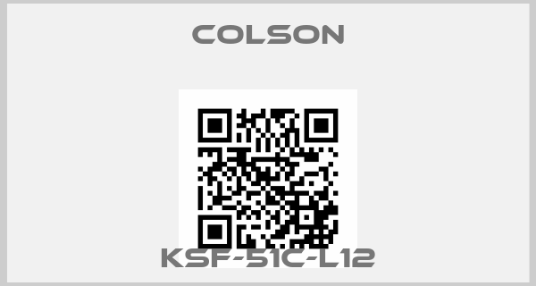 Colson-KSF-51C-L12price