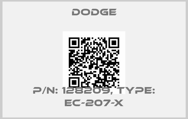 Dodge-p/n: 128209, Type: EC-207-Xprice