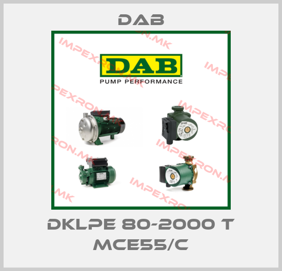 DAB-DKLPE 80-2000 T MCE55/Cprice