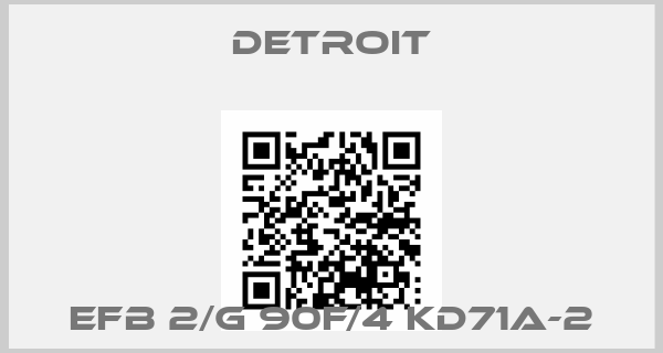 Detroit-EFB 2/G 90F/4 KD71A-2price