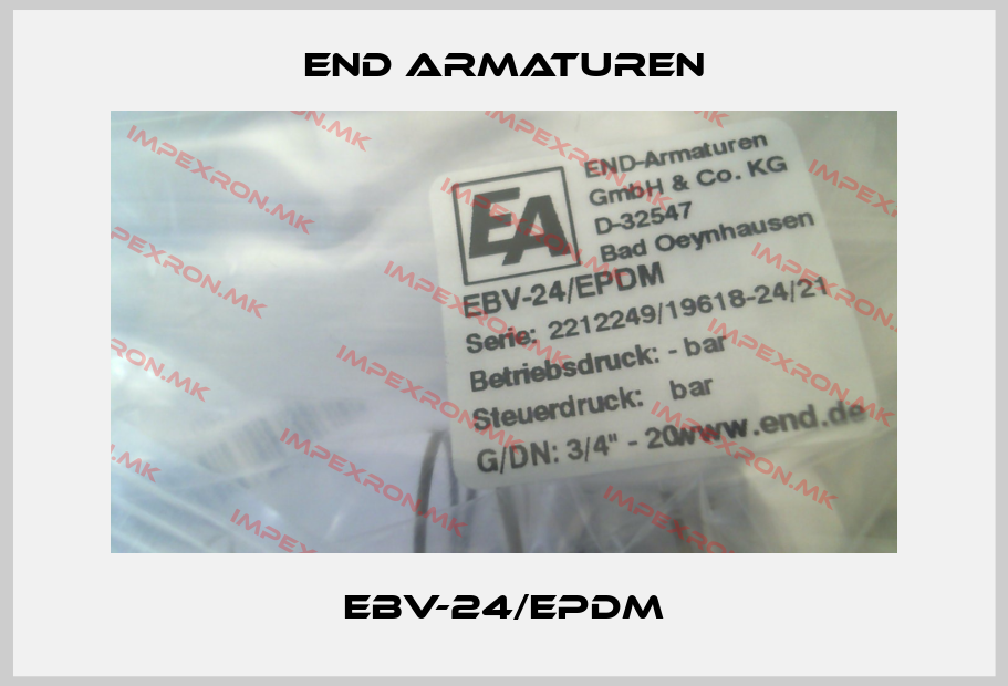 End Armaturen-EBV-24/EPDMprice