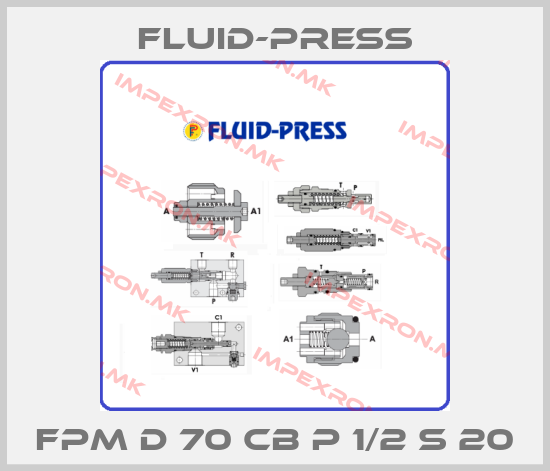 Fluid-Press-FPM D 70 CB P 1/2 S 20price