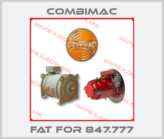 Combimac-fat for 847.777price