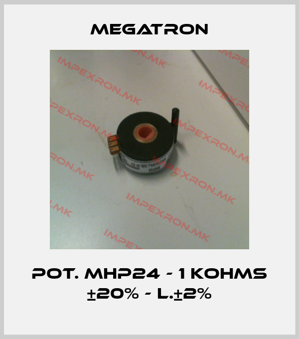 Megatron-POT. MHP24 - 1 KOHMS ±20% - L.±2%price