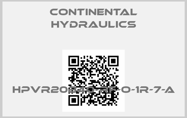 Continental Hydraulics-HPVR20B40-RF-O-1R-7-Aprice