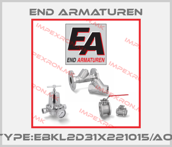 End Armaturen-TYPE:EBKL2D31X221015/AO1price