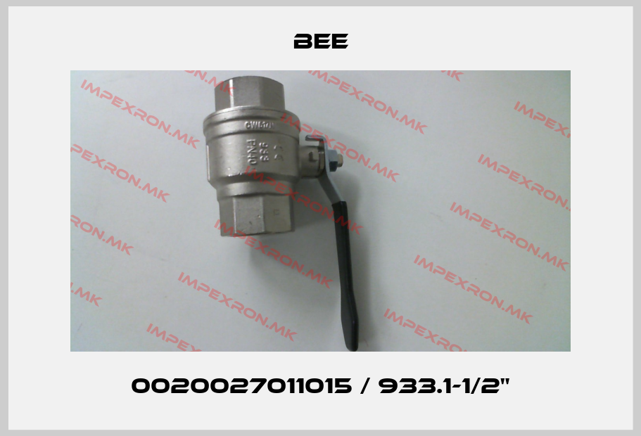 BEE-0020027011015 / 933.1-1/2"price