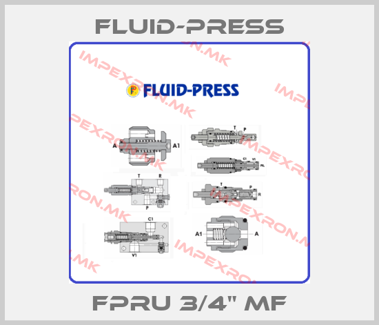 Fluid-Press-FPRU 3/4" MFprice