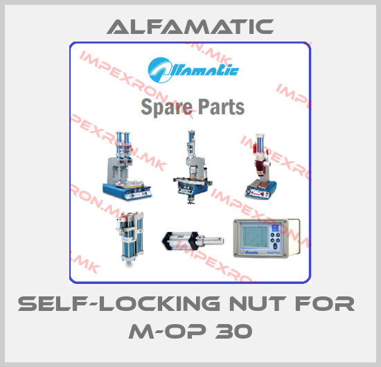 Alfamatic-Self-locking nut for  M-OP 30price