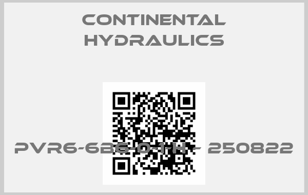 Continental Hydraulics-PVR6-6B6-0-1-H – 250822price