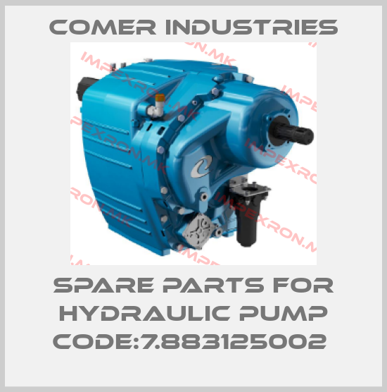 Comer Industries-SPARE PARTS FOR HYDRAULIC PUMP CODE:7.883125002 price