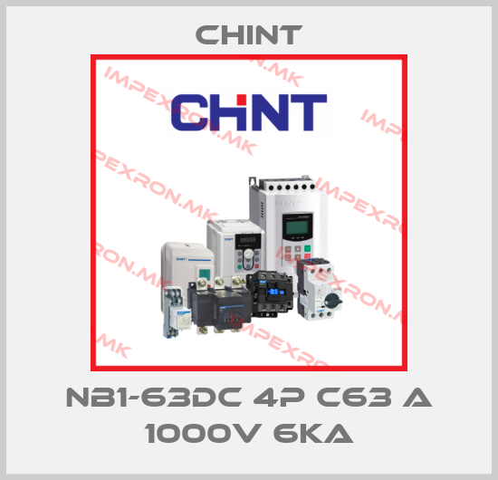 Chint-NB1-63DC 4P C63 A 1000V 6kAprice