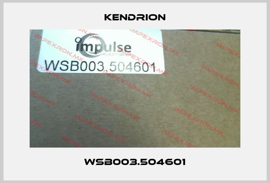 Kendrion-WSB003.504601price