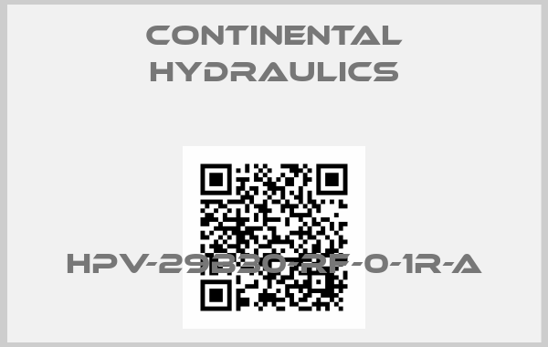 Continental Hydraulics-HPV-29B30-RF-0-1R-Aprice