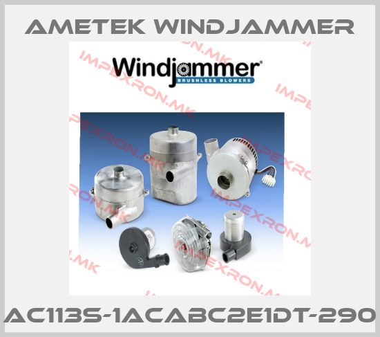 Ametek Windjammer-AC113S-1ACABC2E1DT-290price