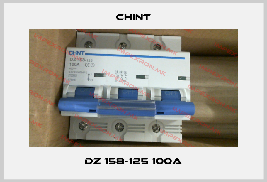 Chint-DZ 158-125 100Aprice