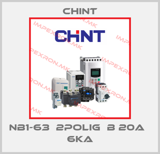 Chint-NB1-63  2polig  B 20A   6KAprice