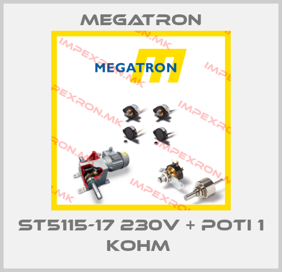 Megatron-ST5115-17 230V + POTI 1 KOHM price