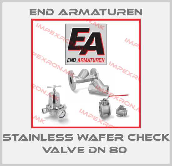 End Armaturen-STAINLESS WAFER CHECK VALVE DN 80 price