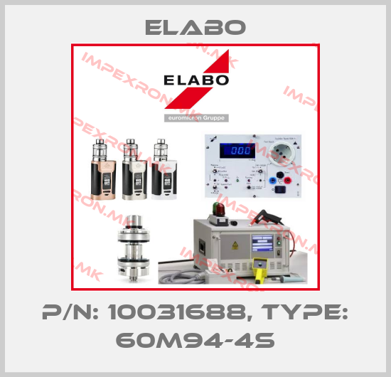 Elabo-P/N: 10031688, Type: 60M94-4Sprice