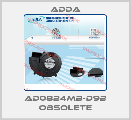 Adda-AD0824MB-D92 obsoleteprice