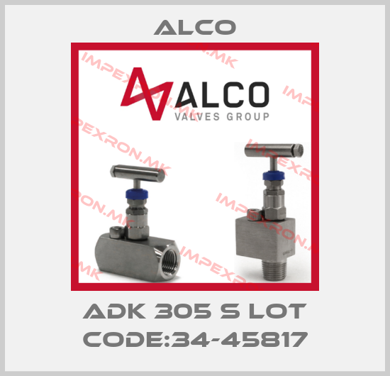 Alco-ADK 305 S LOT code:34-45817price