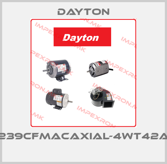 DAYTON-239CFMACAXIAL-4WT42A price