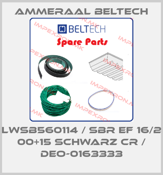 Ammeraal Beltech-LWSB560114 / SBR EF 16/2 00+15 schwarz CR / DEO-0163333price