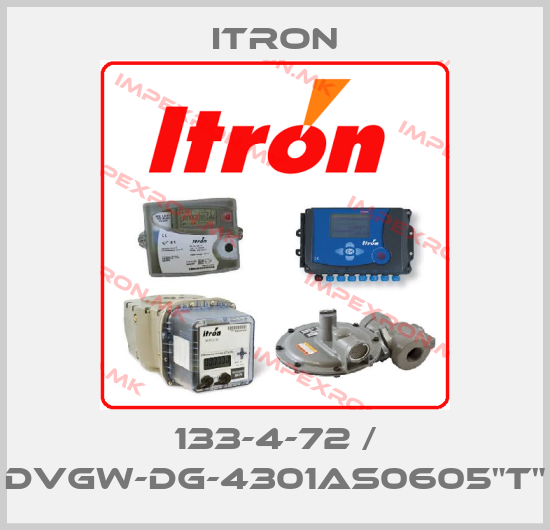 Itron-133-4-72 / DVGW-DG-4301AS0605"t"price