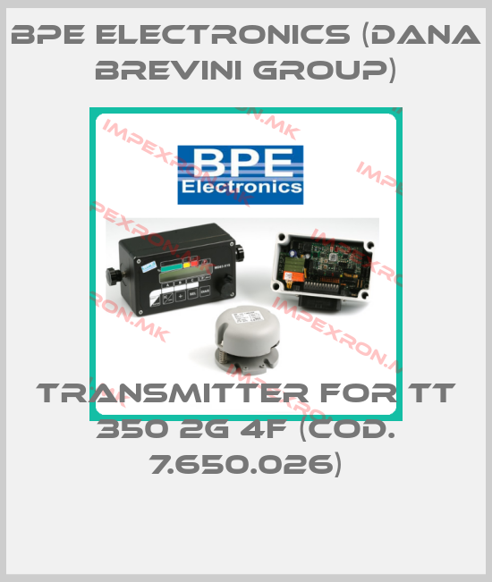 BPE Electronics (Dana Brevini Group)-Transmitter for TT 350 2G 4F (Cod. 7.650.026)price