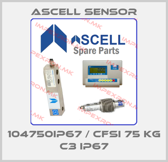 Ascell Sensor-104750IP67 / CFSI 75 kg C3 IP67price