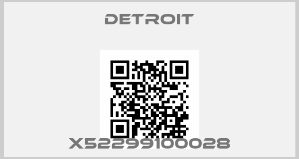 Detroit-X52299100028price