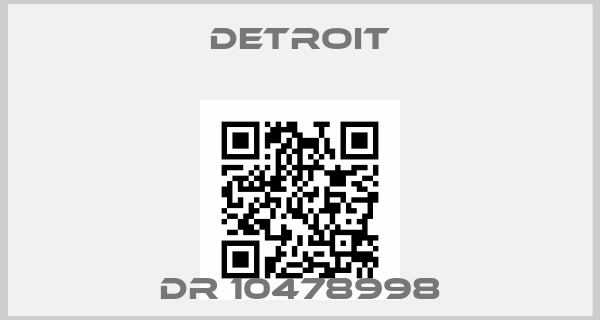 Detroit-DR 10478998price