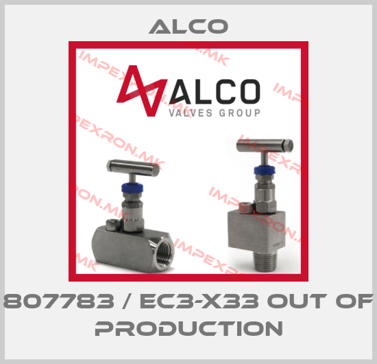 Alco-807783 / EC3-X33 out of productionprice