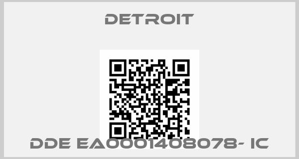 Detroit-DDE EA0001408078- ICprice