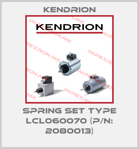 Kendrion-spring set type LCL060070 (P/N: 2080013)price