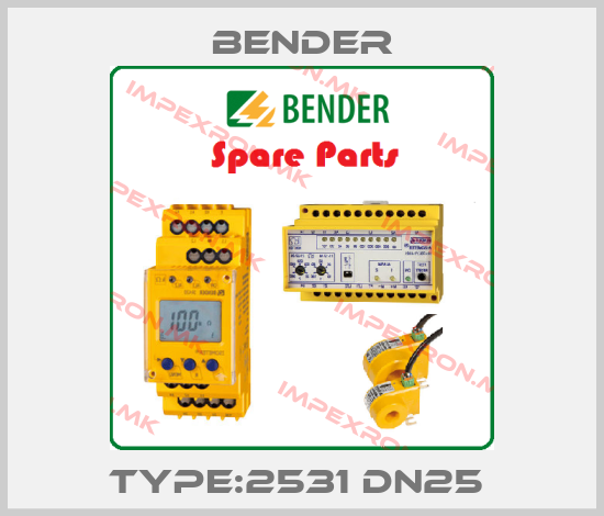 Bender-TYPE:2531 DN25 price