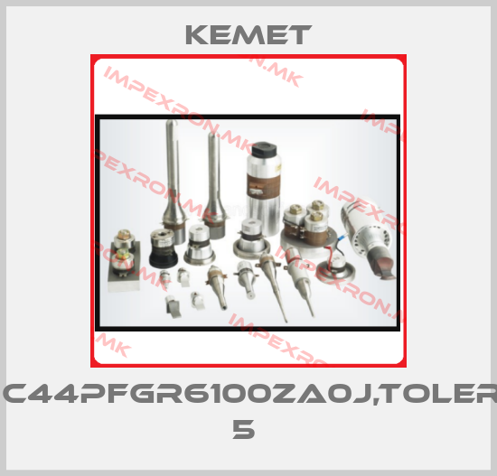 Kemet-TYPE:C44PFGR6100ZA0J,TOLERANCE 5 price