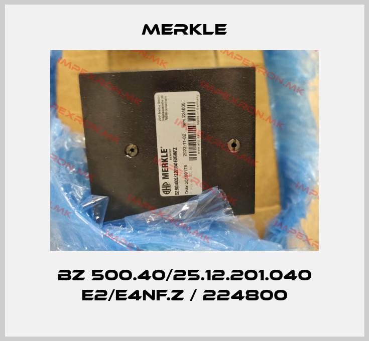 Merkle-BZ 500.40/25.12.201.040 E2/E4NF.Z / 224800price