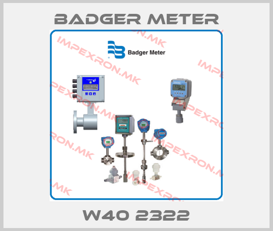 Badger Meter-W40 2322price