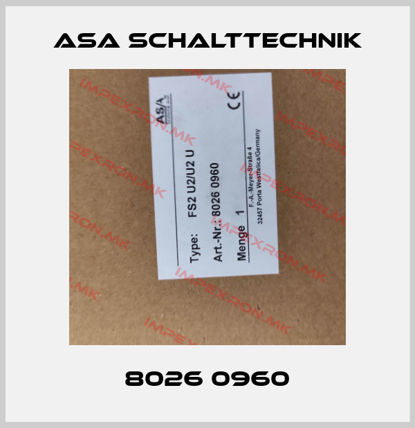 ASA Schalttechnik-8026 0960price