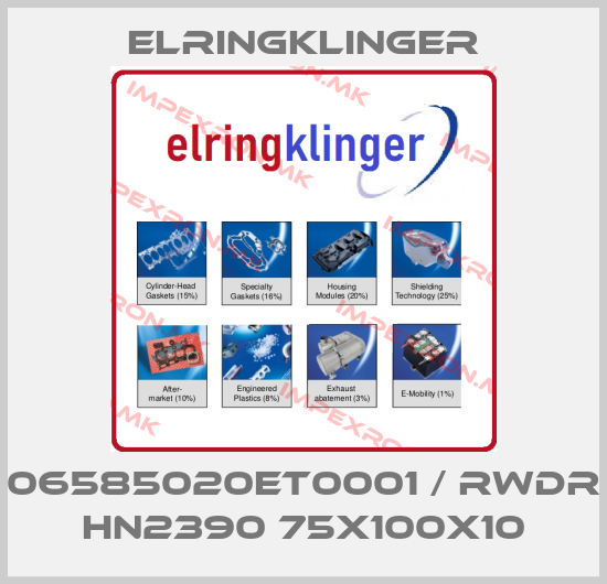 ElringKlinger-06585020ET0001 / RWDR HN2390 75X100X10price