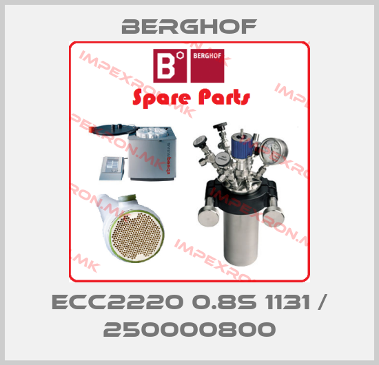 Berghof-ECC2220 0.8S 1131 / 250000800price